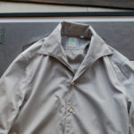 Finamore (フィナモレ) SEUL ITALIAN COLOR COTTON POPLIN SHIRTS コットンポプリン ワンピースカラー シャツ LIGHT GRAY (ライトグレー・41) made in italy (イタリア製) 2020 春夏新作のイメージ