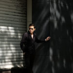 Finamore (フィナモレ) SEUL ITALIAN COLOR STRETCH COTTON SHIRTS ストレッチコットン ワンピースカラー シャツ BLACK (ブラック) made in italy (イタリア製) 2020 春夏新作のイメージ