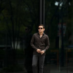 Finamore (フィナモレ) SEUL ITALIAN COLOR COTTON LINEN SHIRTS コットンリネン ワンピースカラー シャツ BROWN (ブラウン・10) made in italy (イタリア製) 2020 春夏新作のイメージ