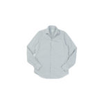 Finamore (フィナモレ) SEUL ITALIAN COLOR COTTON POPLIN SHIRTS コットンポプリン ワンピースカラー シャツ LIGHT GRAY (ライトグレー・41) made in italy (イタリア製) 2020 春夏新作のイメージ