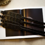 FIXER(フィクサー) CROCODILE LEATHER BRACELET 925 STERLING SILVER(925 スターリングシルバー) クロコダイル レザー ブレスレット BLACK (ブラック) 2020のイメージ