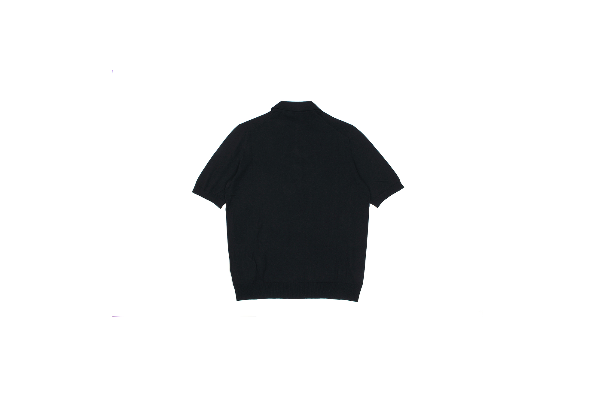 Gran Sasso (グランサッソ) Silk Knit Polo Shirt (シルクニットポロシャツ) SETA (シルク 100%) シルク ニット ポロシャツ BLACK (ブラック・099) made in italy (イタリア製) 2020 春夏新作 【入荷しました】【フリー分発売開始】 愛知 名古屋 altoediritto アルトエデリット 