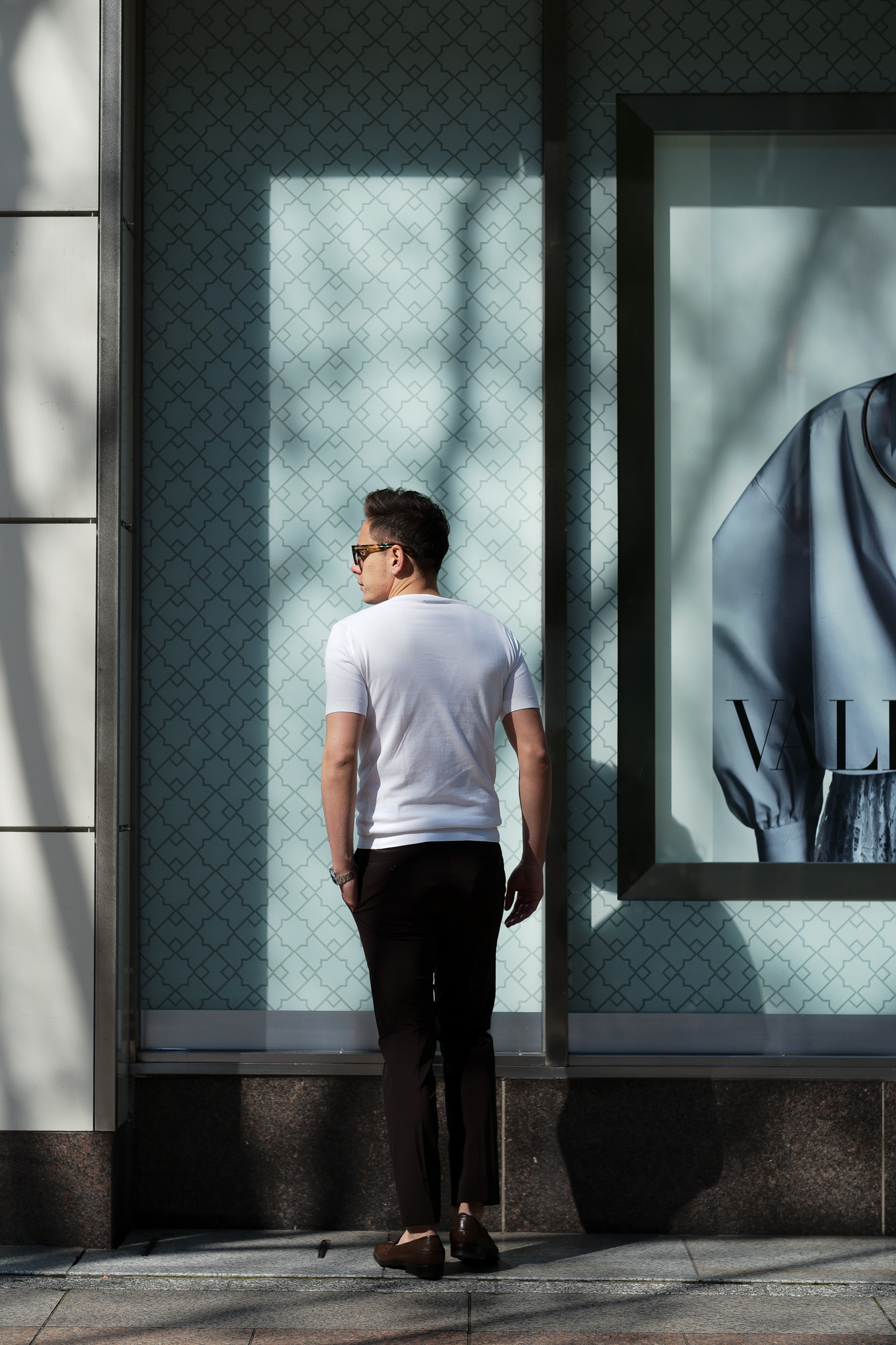 JOHN SMEDLEY(ジョンスメドレー) BELDEN (ベルデン) SEA ISLAND COTTON (シーアイランドコットン) ショートスリーブ コットンニット Tシャツ WHITE (ホワイト) Made in England (イギリス製) 2020 春夏新作 愛知 名古屋 altoediritto アルトエデリット