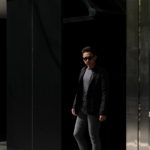 MOORER(ムーレー) GHIBERTI-KM1 (ギベルティ) ナイロン シングル ジャケット NERO (ブラック) Made in italy (イタリア製) 2020 春夏新作のイメージ