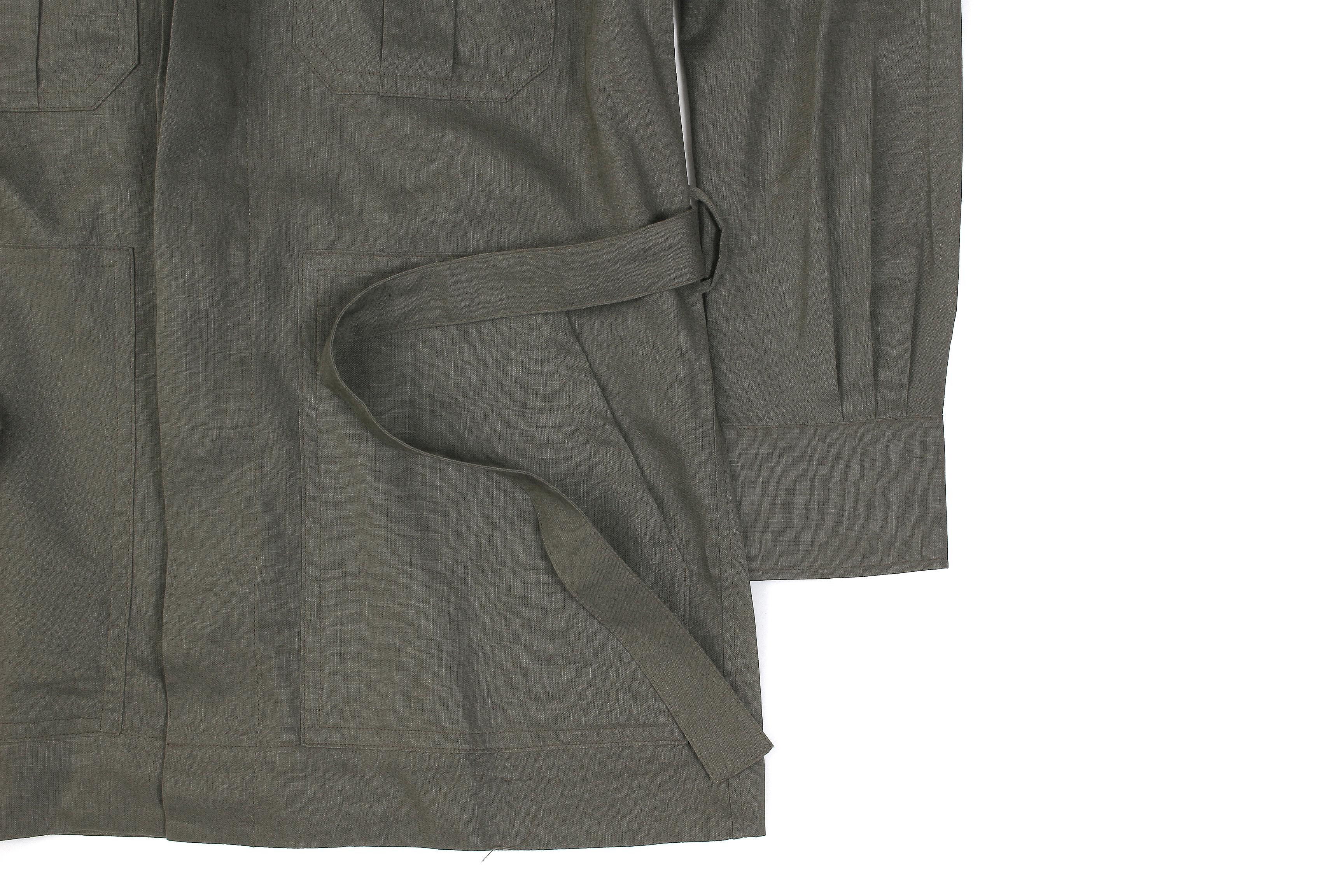 ORIAN (オリアン) LARMY リネンコットン サファリ ジャケット KHAKI (カーキ・75) Made in italy (イタリア製) 2020 春夏新作 【入荷しました】【フリー分発売開始】 愛知 名古屋 altoediritto アルトエデリット