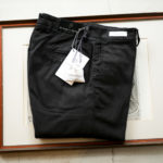 RICHARD J.BROWN(リチャードジェイブラウン) SINGAPORE (シンガポール) ストレッチ リヨセル パンツ BLACK (ブラック・T166 999) MADE IN ITALY (イタリア製) 2020 春夏新作 【入荷しました】【フリー分発売開始】のイメージ