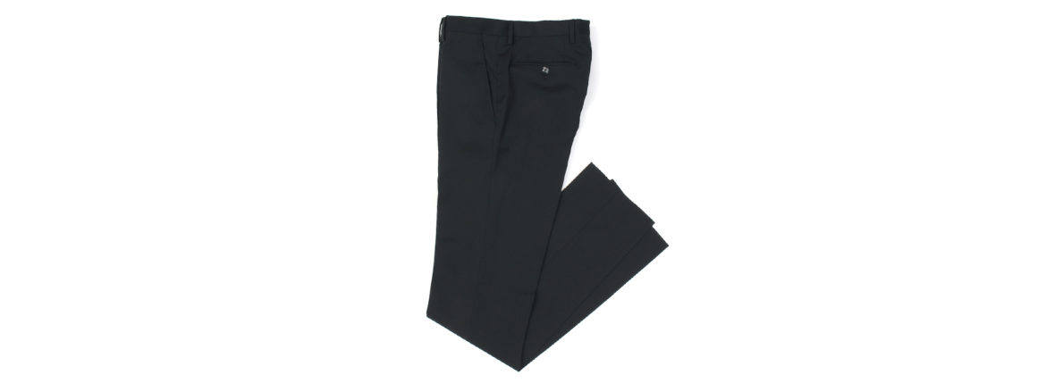 VIGANO(ヴィガーノ) WASHABLE SLACKS (ウォッシャブル スラックス) ウォッシャブル トロピカルウール テーパード スラックス BLACK (ブラック・998) MADE IN ITALY (イタリア製) 2020 春夏新作 愛知 名古屋 altoediritto アルトエデリット