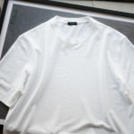 ZANONE(ザノーネ) Crew Neck T-shirt (クルーネックTシャツ) ice cotton アイスコットン Tシャツ WHITE (ホワイト・Z0001) MADE IN ITALY(イタリア製) 2020 春夏新作のイメージ