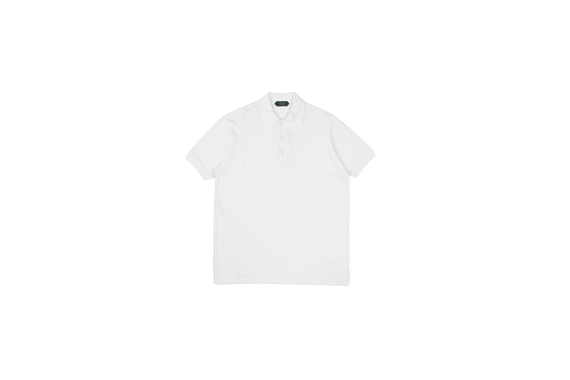 ZANONE(ザノーネ) Pique Polo Shirt ice cotton アイスコットン ピケポロシャツ WHITE (ホワイト・Z0001) made in italy (イタリア製) 2020 春夏新作 愛知 名古屋 altoediritto アルトエデリット ポロシャツ