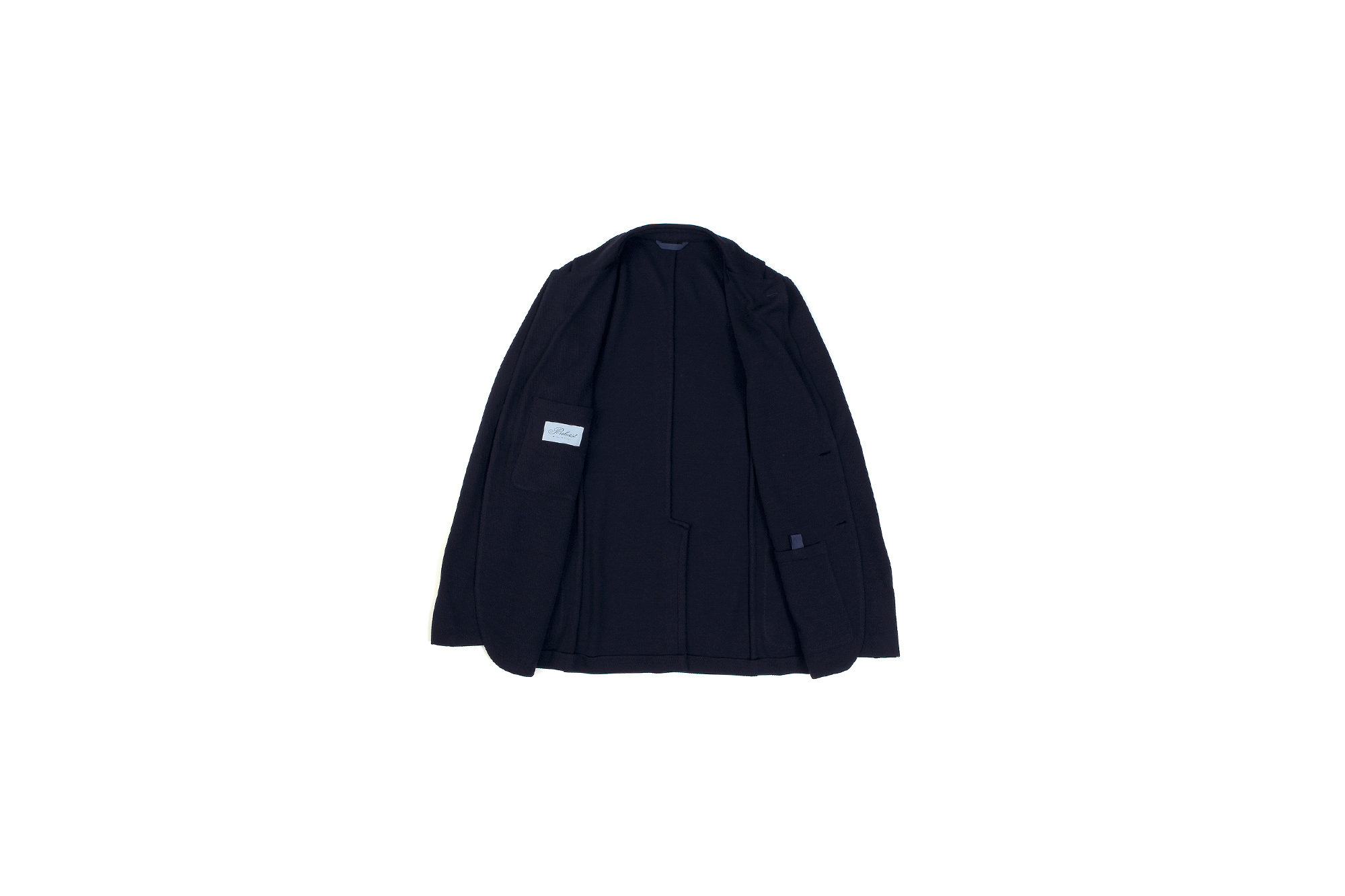 BELVEST (ベルベスト) CAPSULE SINGLE BREASTE JACKET 2PATCH WITH BAG SUPER120's Jersey パッカブル サマーウールジャージ ジャケット NAVY (ネイビー) Made in italy (イタリア製) 2020 春夏新作  【入荷しました】【フリー分発売開始】愛知 名古屋 altoediritto アルトエデリット