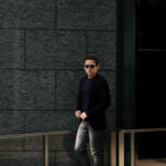 BELVEST (ベルベスト) CAPSULE SINGLE BREASTE JACKET 2PATCH WITH BAG SUPER120’s Jersey パッカブル サマーウールジャージ ジャケット NAVY (ネイビー) Made in italy (イタリア製) 2020 春夏新作のイメージ