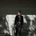 cuervo bopoha(クエルボ ヴァローナ) Sartoria Collection (サルトリア コレクション) Rooster (ルースター) STRETCH NYLON ストレッチナイロン スーツ BLACK(ブラック) MADE IN JAPAN (日本製) 2020 春夏のイメージ