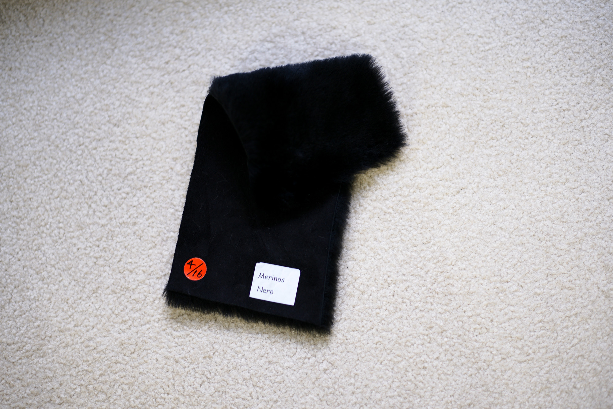 EMMETI(エンメティ) COOPER (クーパー) Merino Mouton (メリノ ムートン) ムートン ベルテッド ダブルコート NERO (ブラック) Made in italy (イタリア製) 2020 秋冬 【ご予約受付中】 愛知 名古屋 Alto e Diritto アルトエデリット altoediritto ムートンコート