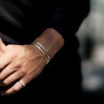 Georges de Patricia(ジョルジュ ド パトリシア) Ghost (ゴースト) 18K GOLD(18K ゴールド) 925 STERLING SILVER (925 スターリングシルバー) WHITE DIAMOND(ホワイトダイヤモンド) ダブル バングル  2020のイメージ