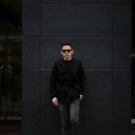 ORIAN (オリアン) LARMY リネンコットン サファリ ジャケット BLACK (ブラック・90) Made in italy (イタリア製) 2020 春夏新作のイメージ