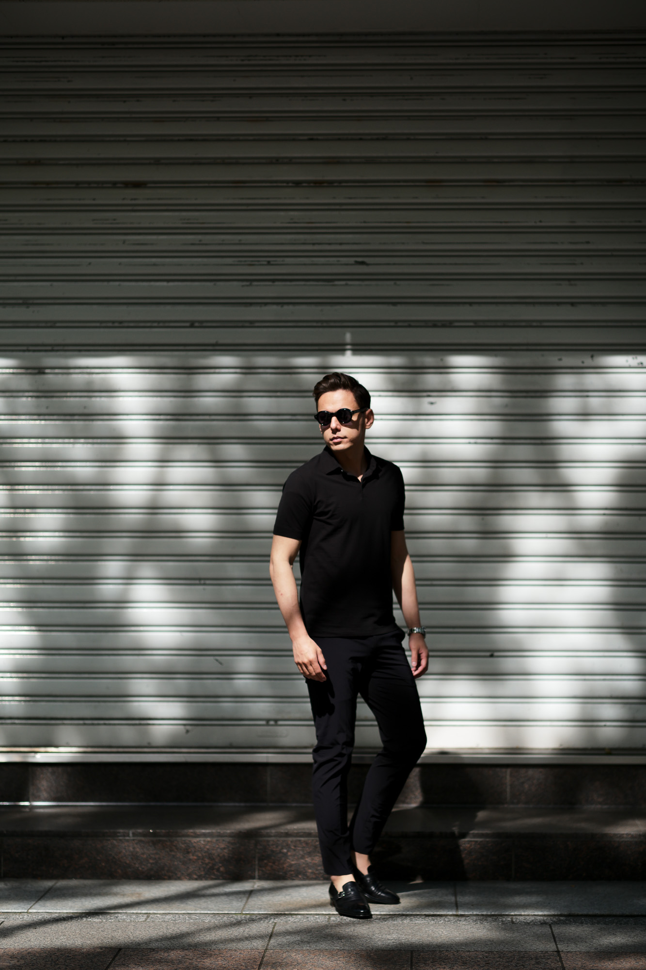 ZANONE(ザノーネ) Polo Shirt ice cotton アイスコットン ポロシャツ BLACK (ブラック・Z0015) made in italy (イタリア製) 2020春夏新作 愛知 名古屋 altoediritto アルトエデリット