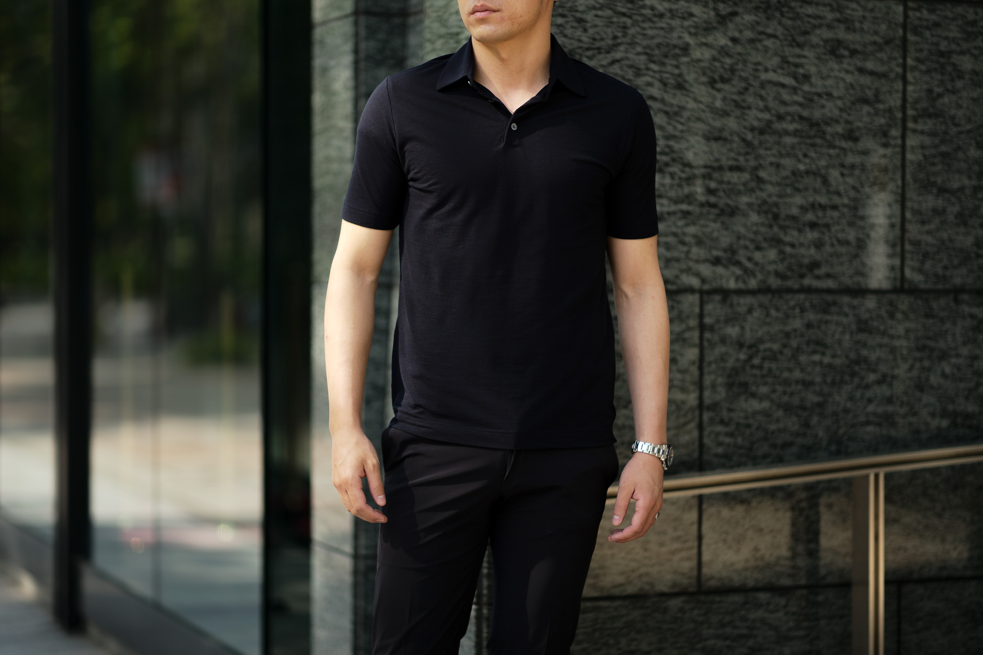 ZANONE(ザノーネ) Polo Shirt ice cotton アイスコットン ポロシャツ NAVY (ネイビー・Z0542) made in italy (イタリア製) 2020春夏新作 愛知 名古屋 altoediritto アルトエデリット