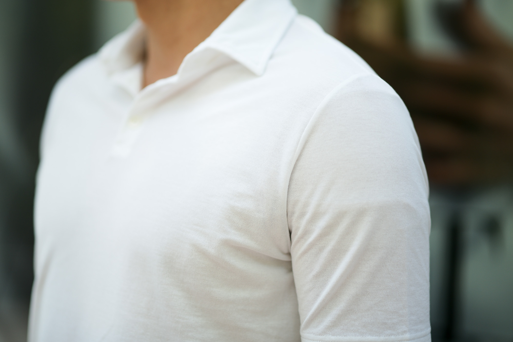ZANONE(ザノーネ) Polo Shirt ice cotton アイスコットン ポロシャツ WHITE (ホワイト・Z0001) made in italy (イタリア製) 2020春夏新作 愛知 名古屋 altoediritto アルトエデリット" wid