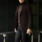 cuervo bopoha (クエルボ ヴァローナ) Sartoria Collection (サルトリア コレクション) Lobb (ロブ) Cashmere カシミア 3B ジャケット BROWN (ブラウン) MADE IN JAPAN (日本製) 2020 秋冬 【ご予約開始】のイメージ