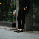 cuervo bopoha (クエルボ ヴァローナ) Sartoria Collection (サルトリア コレクション) Brad (ブラッド) 2WAY SUPER COMFORT JERSEY ストレッチ ジャージ スラックス BLACK (ブラック) MADE IN JAPAN (日本製) 2020 秋冬 【ご予約開始】のイメージ