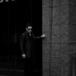 cuervo bopoha (クエルボ ヴァローナ) Satisfaction Leather Collection (サティスファクション レザー コレクション) Vincent (ヴィンセント) BUFFALO LEATHER (バッファロー レザー) レザー Pコート BLACK (ブラック) MADE IN JAPAN (日本製) 2020 秋冬のイメージ