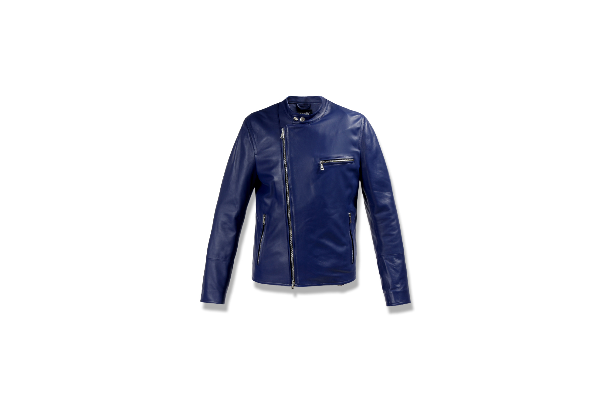 EMMETI(エンメティ) JOSEPH (ジョセフ) Lambskin Nappa Leather ラムナッパ レザー ダブルライダース BLUE OPAL (ブルー) Made in italy (イタリア製) 2020 秋冬 【Alto e Diritto 限定モデル】【ご予約受付中】愛知 名古屋 altoediritto アルトエデリット レザージャケット ライダース