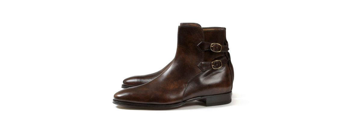 ENZO BONAFE(エンツォボナフェ) ART.3995 Double strap boot BONAUDO MUSEUM CALF ボナウド社ミュージアムカーフ ダブルストラップブーツ DARK BROWN (ダークブラウン) made in italy (イタリア製) 2020 秋冬新作 【入荷しました】【フリー分発売開始】愛知 名古屋 altoediritto アルトエデリット ブーツ