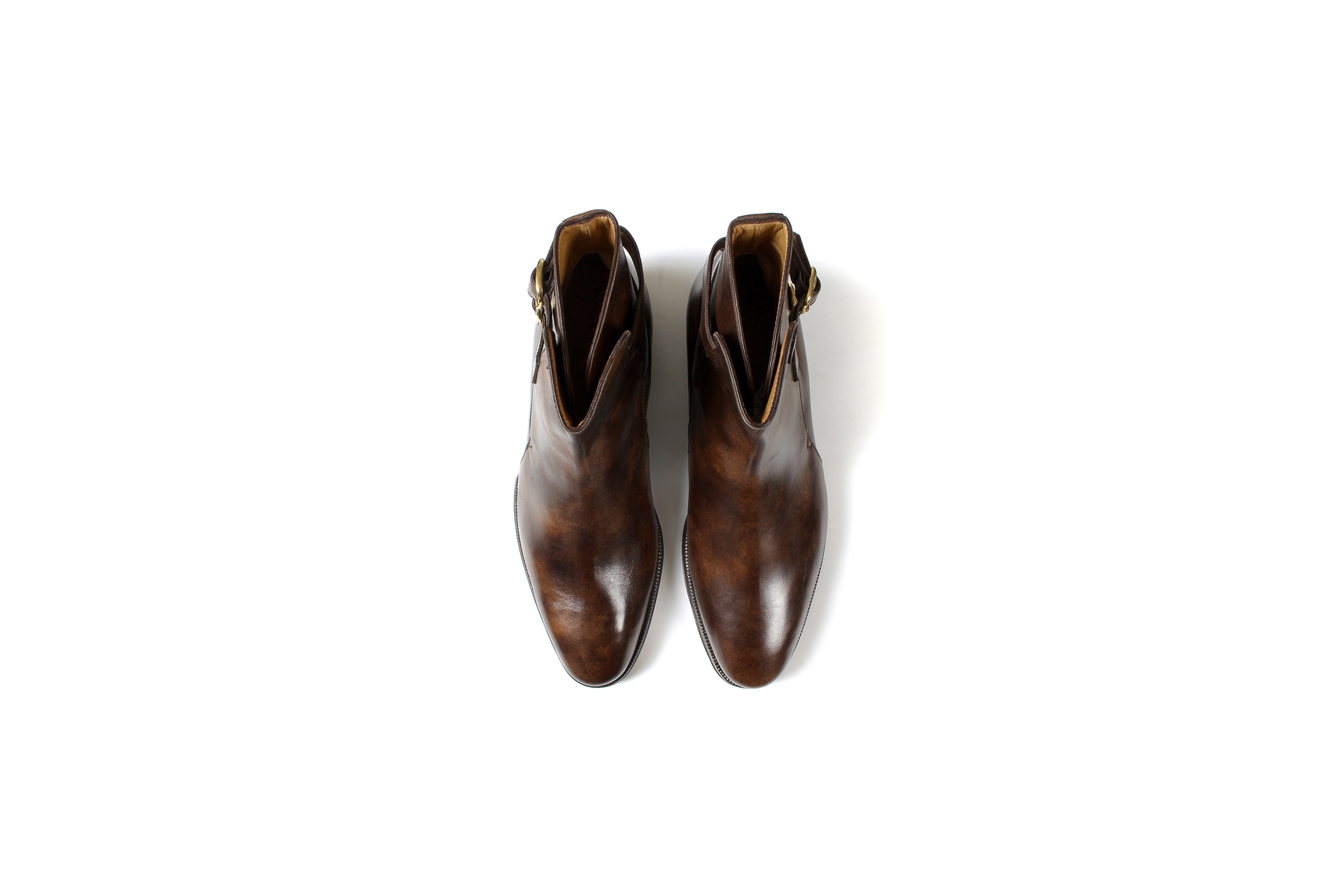 ENZO BONAFE(エンツォボナフェ) ART.3995 Double strap boot BONAUDO MUSEUM CALF ボナウド社ミュージアムカーフ ダブルストラップブーツ DARK BROWN (ダークブラウン) made in italy (イタリア製) 2020 秋冬新作 【入荷しました】【フリー分発売開始】愛知 名古屋 altoediritto アルトエデリット ブーツ