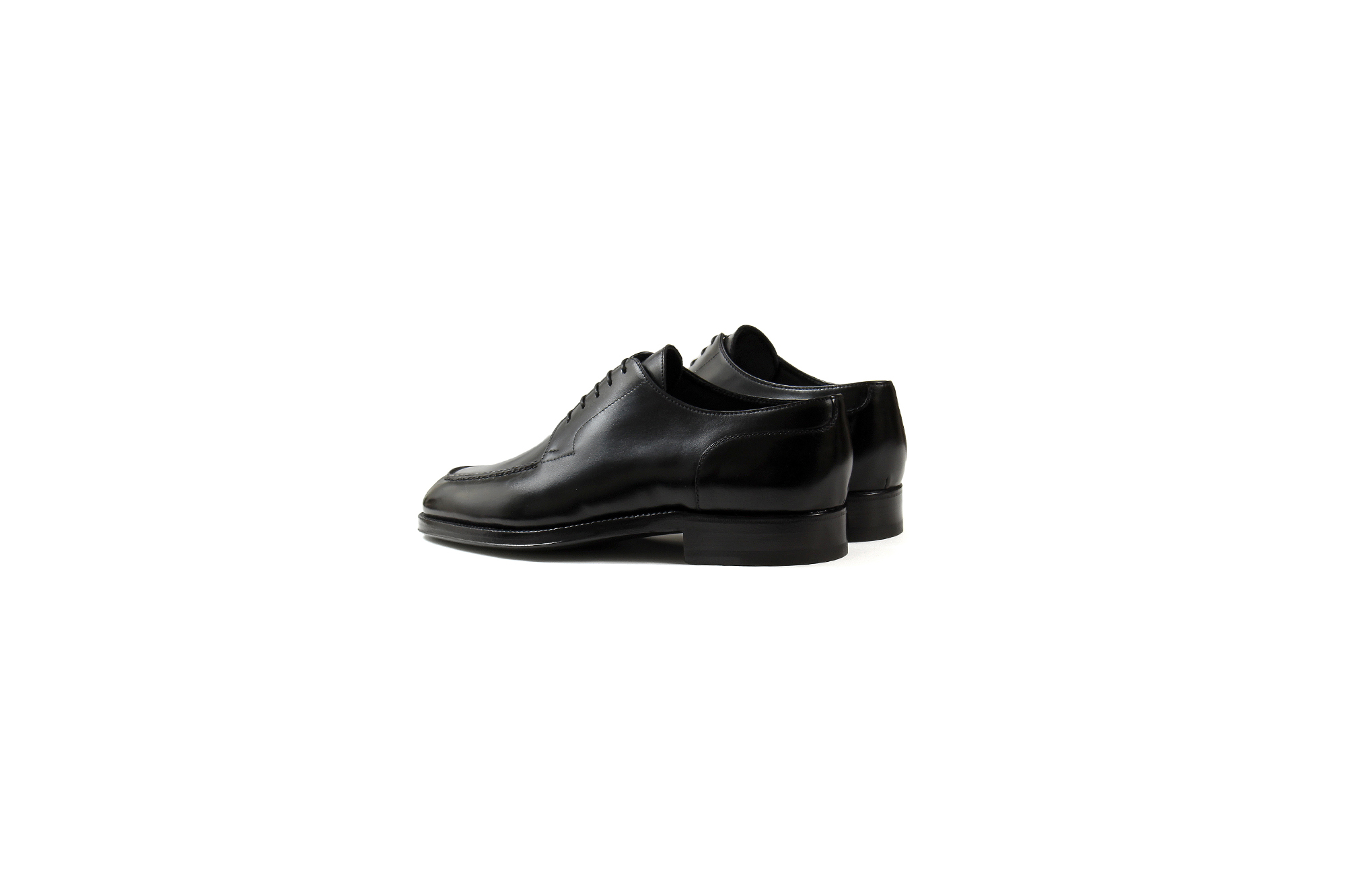 ENZO BONAFE(エンツォボナフェ) ART.EB-21 Apron Front Derby Shoes Du Puy Vitello デュプイ社ボックスカーフ エプロンフロントダービー Uチップシューズ NERO (ブラック) made in italy (イタリア製) 2020 秋冬新作 【入荷しました】【フリー分発売開始】愛知 名古屋 altoediritto アルトエデリット ドレスシューズ