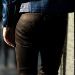 ISAMU KATAYAMA BACKLASH (イサムカタヤマ バックラッシュ) French Deerskin Stretch Leather Pants (フレンチ ディアスキン ストレッチ パンツ) ディアスキン ストレッチ レザー スキニーパンツ BLACK (ブラック) MADE IN JAPAN (日本製) 2020 秋冬 【Special Model】【Alto e Diritto別注】【ご予約受付中】のイメージ