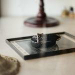 J&M DAVIDSON (ジェイアンドエムデヴィッドソン) 57301SP ENVELOPE BUCKLE TIP END PLAITED BELT 30MM (エンベロープバックルチップエンドプレーテッドベルト 30mm) COWHIDE LEATHER (カウハイドレザー) プンターレ メッシュベルト BLACK (ブラック・999) Made in spain (スペイン製) 2020 春夏新作のイメージ