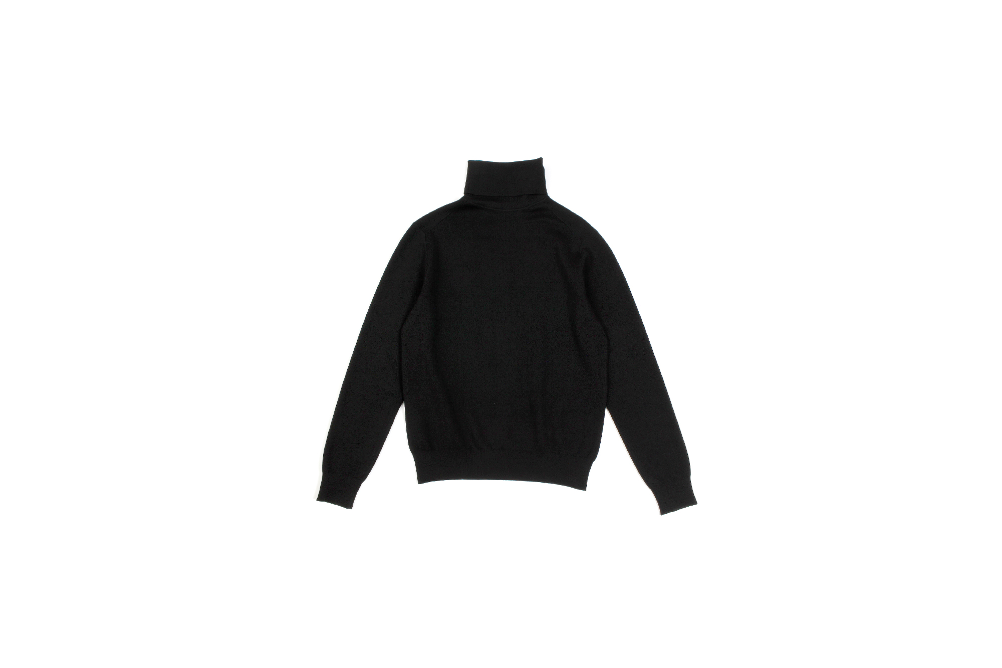 MANRICO CASHMERE (マンリコ カシミア) Super Cashmere Turtle Neck Sweater (スーパーカシミア タートルネック セーター) ハイゲージ アラシャンカシミヤニット セーター BLACK (ブラック) made in italy (イタリア製)　2020 秋冬 【ご予約受付中】愛知 名古屋 altoediritto アルトエデリット manricocashmere マンリコカシミア