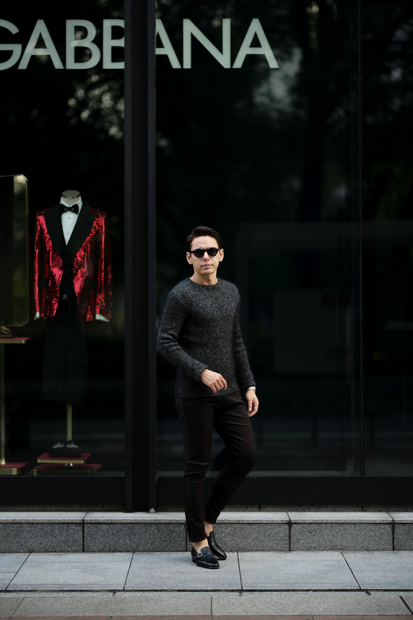 RIVORA (リヴォラ) Cashmere Mohair Silk Round Neck (ラウンドネック セーター) カシミア モヘア シルク ニット クルーネックセーター BLACK (ブラック・010) MADE IN JAPAN (日本製) 2020秋冬 【ご予約受付中】愛知 名古屋 altoediritto アルトエデリット カシミヤ モヘア シルク クルーネック タートルネック 栗生田弓 YUMIAOTA altoediritto アルトエデリット ニット