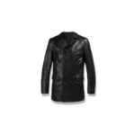 cuervo bopoha (クエルボ ヴァローナ) Satisfaction Leather Collection (サティスファクション レザー コレクション) Vincent (ヴィンセント) BUFFALO LEATHER (バッファロー レザー) レザー Pコート BLACK (ブラック) MADE IN JAPAN (日本製) 2020 秋冬のイメージ