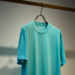 FEDELI(フェデリ) Crew Neck T-shirt (クルーネック Tシャツ) ギザコットン Tシャツ BLUE (ブルー・65) made in italy (イタリア製) 2021 春夏 【Special Color】【ご予約開始】のイメージ