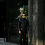 Georges de Patricia (ジョルジュ ド パトリシア) Carrera (カレラ) 925 STERLING SILVER (925 スターリングシルバー) Super Soft Sheepskin シングル ライダース ジャケット NOIR (ブラック) 2020 【SOLD OUT】のイメージ