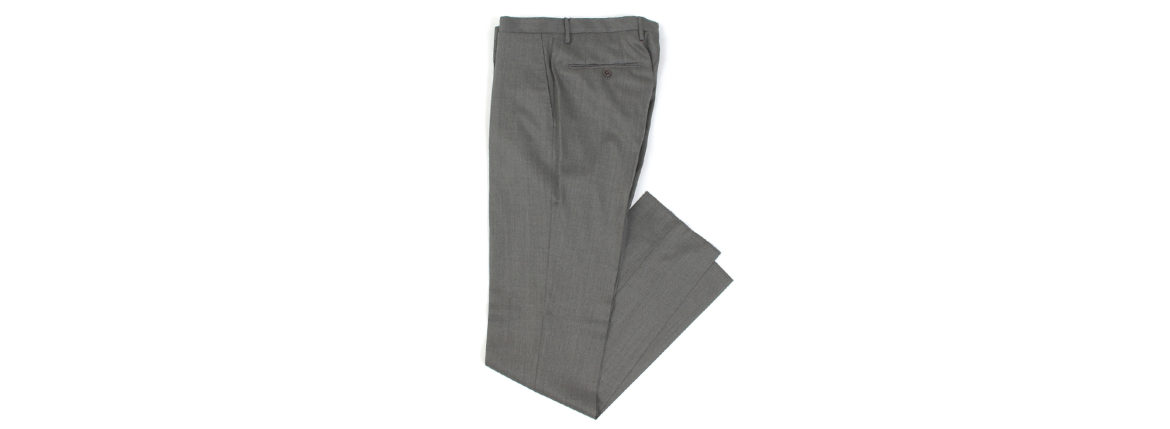 INCOTEX インコテックス N35 SLIM FIT SUPER 100’S WOOLLEN TWILL サージウール スラックス GRAY グレー・912 2020 秋冬 ご予約受付中 愛知 名古屋 altoediritto アルトエデリット