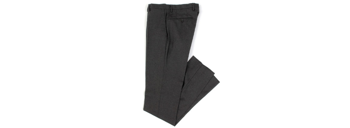 INCOTEX インコテックス N35 SLIM FIT SUPER 100’S WORSTED FLANNEL フランネル ウール スラックス CHARCOAL GRAY チャコールグレー・930 2020 秋冬 ご予約受付中　愛知 名古屋 altoediritto アルトエデリット