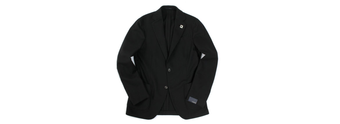 LARDINI (ラルディーニ) EASY WEAR (イージーウエア) Cashmere Jacket カシミア ジャケット BLACK (ブラック・999) Made in italy (イタリア製) 2020秋冬新作 愛知 名古屋 altoediritto アルトエデリットカシミヤジャケット