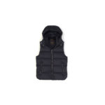 MOORER (ムーレー) FAYER (フェイヤー) Nylon Down Vest ナイロン ダウンベスト BLUE(ブルー・78) Made in italy (イタリア製) 2020 秋冬新作のイメージ