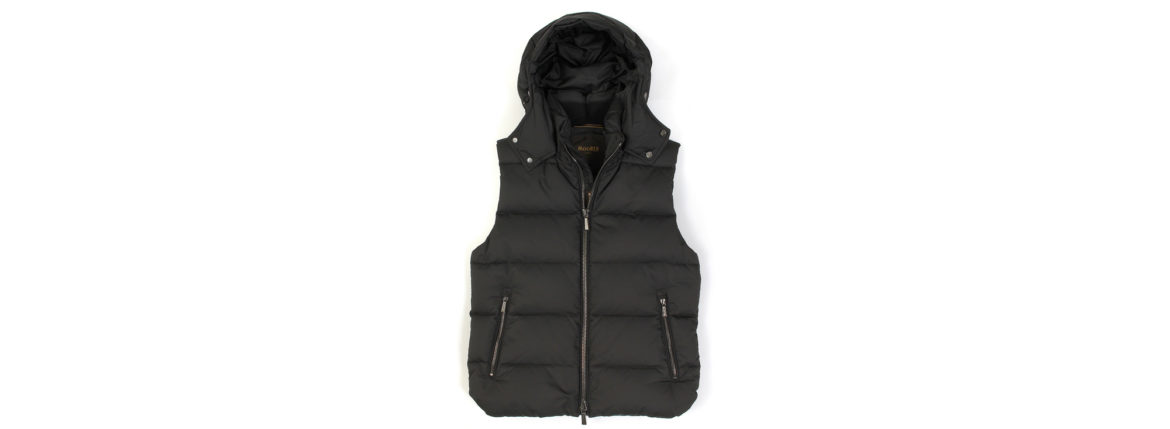 MOORER ムーレー FAYER フェイヤー Nylon Down Vest ナイロン ダウンベスト NERO(ブラック・08) Made in italy イタリア製 2020 秋冬新作 入荷しました　フリー分発売開始　愛知 名古屋 altoediritto アルトエデリット ダウンベスト