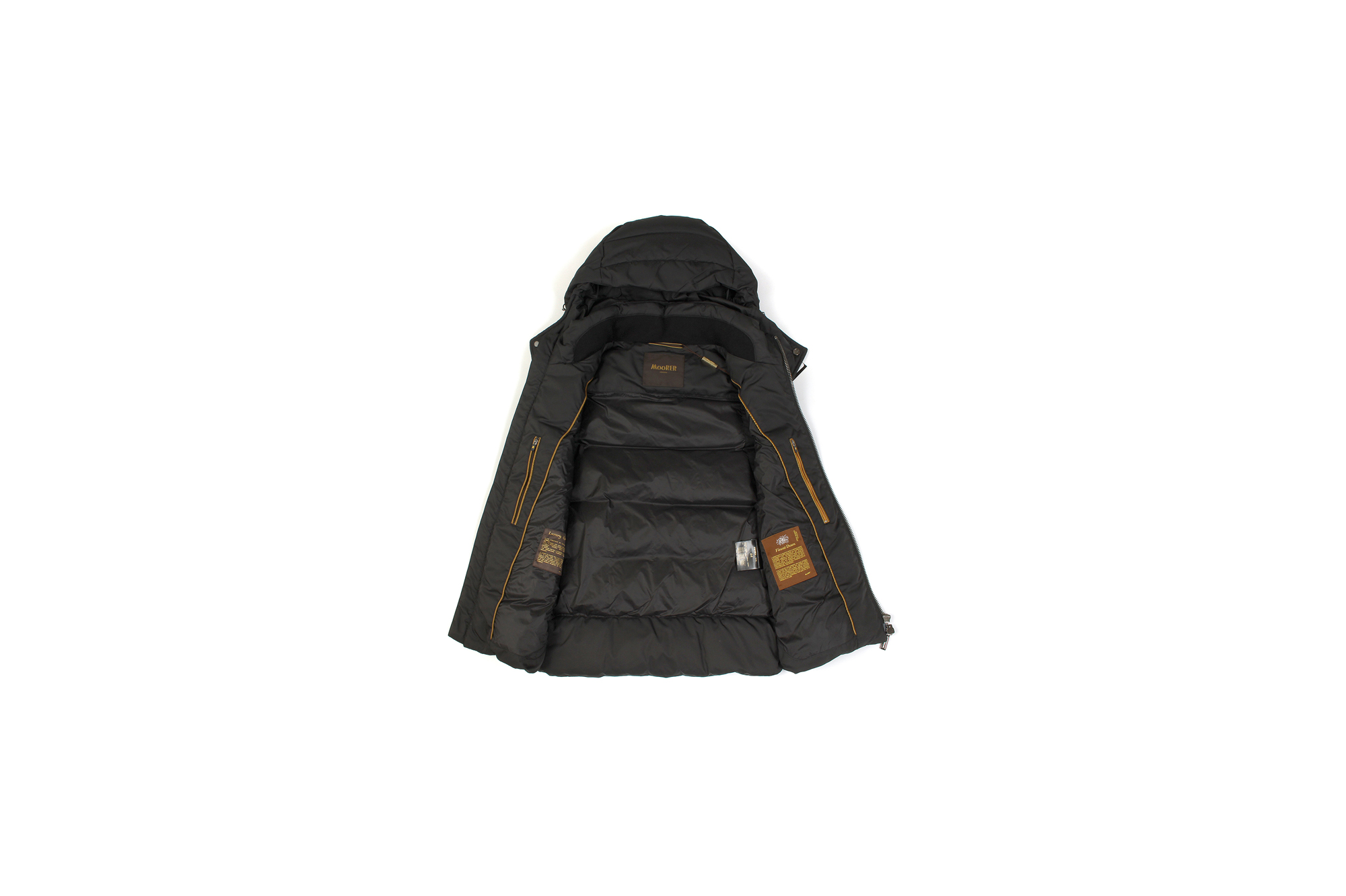 MOORER ムーレー FAYER フェイヤー Nylon Down Vest ナイロン ダウンベスト NERO(ブラック・08) Made in italy イタリア製 2020 秋冬新作 入荷しました　フリー分発売開始　愛知 名古屋 altoediritto アルトエデリット ダウンベスト