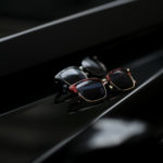 Mr.CASANOVA × cuervo bopoha (ミスターカサノバ × クエルボヴァローナ) STOMP (ストンプ) ブロウ型 アイウェア サングラス BLACK MARBLE DEMI × BLUE SMOKE(ブラックマーブルデミ × ブルースモーク) , BROWN MARBLE DEMI × BLUE SMOKE(ブラウンマーブルデミ × ブルースモーク) HANDCRAFTED IN JAPAN(日本製) 2020 AW 【Special Model】のイメージ