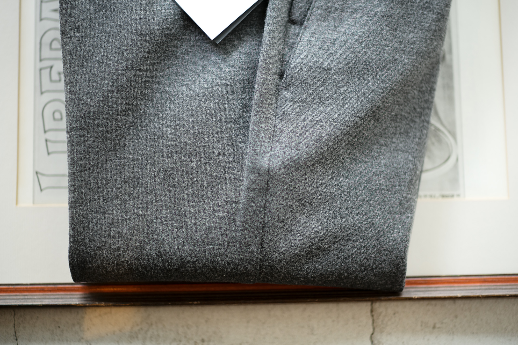 PT TORINO (ピーティートリノ) TRAVELLER (トラベラー) SUPER SLIM FIT (スーパースリムフィット) Stretch Techno Jersey ストレッチ テクノ ジャージ スラックス GREY (グレー・0230) 2020 秋冬新作 愛知 名古屋 altoediritto アルトエデリット グレスラ