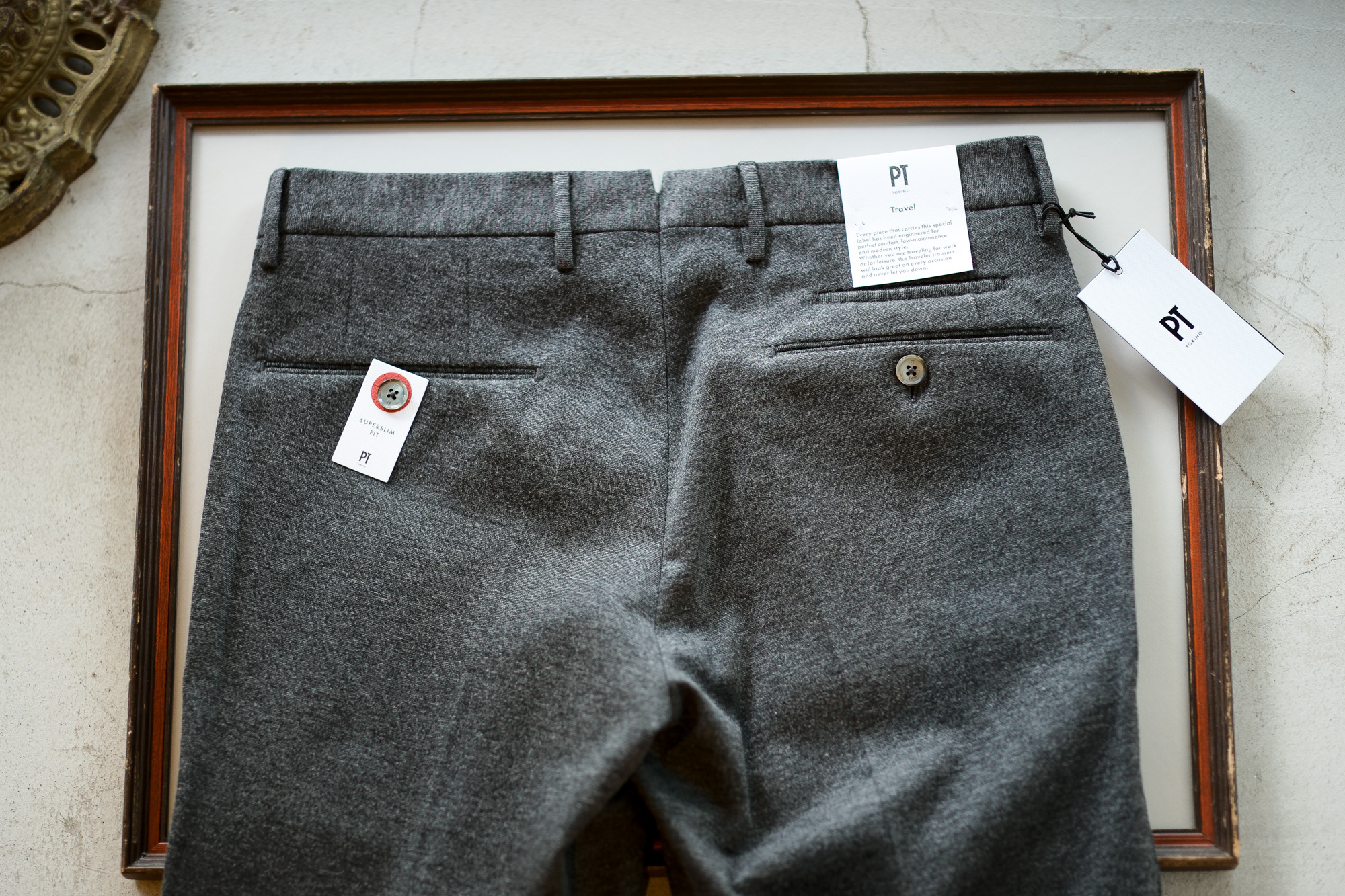 PT TORINO (ピーティートリノ) TRAVELLER (トラベラー) SUPER SLIM FIT (スーパースリムフィット