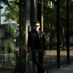 SILENCE(サイレンス) Single Leather Jacket (シングルレザー ジャケット) Goatskin Leather (ゴートスキンレザー) シングル ライダースジャケット NERO (ブラック) Made in italy (イタリア製) 2020 秋冬 【新作入荷】【フリー分発売開始】のイメージ