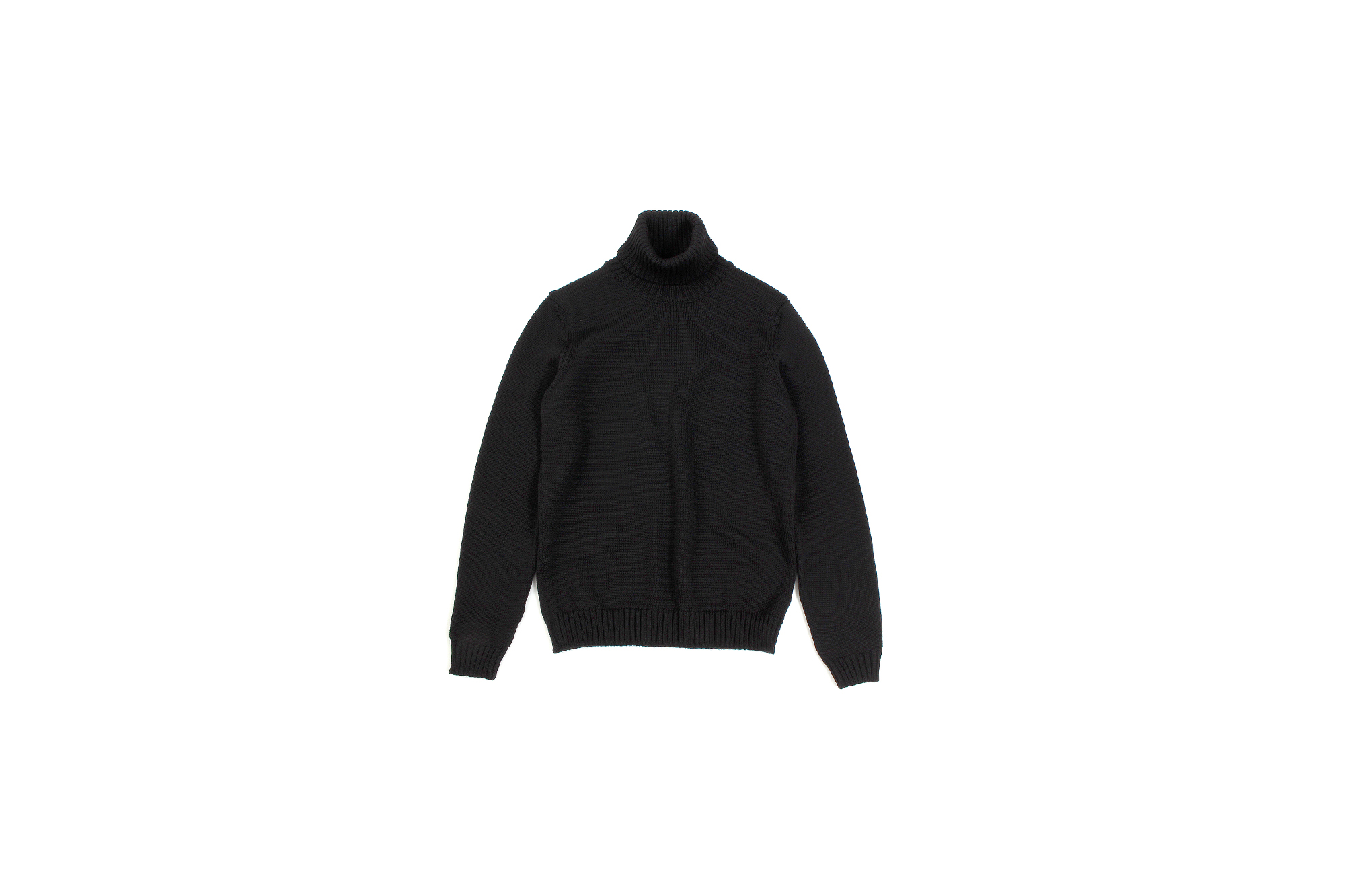 ZANONE(ザノーネ) Turtle Neck Sweater (タートルネックセーター) VIRGIN WOOL 100% ミドルゲージ ウールニット セーター BLACK (ブラック・Z0015) made in italy (イタリア製) 2020 秋冬 【ご予約受付中】愛知 名古屋 altoediritto アルトエデリット タートル