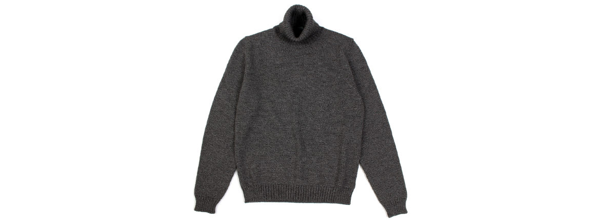 ZANONE(ザノーネ) Turtle Neck Sweater (タートルネックセーター) VIRGIN WOOL 100% ミドルゲージ ウールニット セーター CHARCOAL GRAY (チャコールグレー・Z2557) made in italy (イタリア製) 2020 秋冬 【ご予約受付中】愛知 名古屋 altoediritto アルトエデリット タートル