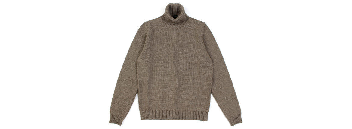 ZANONE(ザノーネ) Turtle Neck Sweater (タートルネックセーター) VIRGIN WOOL 100% ミドルゲージ ウールニット セーター GREGE (グレージュ・Z2873) made in italy (イタリア製) 2020 秋冬 【ご予約受付中】愛知 名古屋 altoediritto アルトエデリット タートル