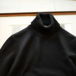 ZANONE(ザノーネ) Turtle Neck Sweater (タートルネックセーター) VIRGIN WOOL 100% ミドルゲージ ウールニット セーター BLACK (ブラック・Z0015) made in italy (イタリア製) 2020 秋冬 【ご予約受付中】のイメージ